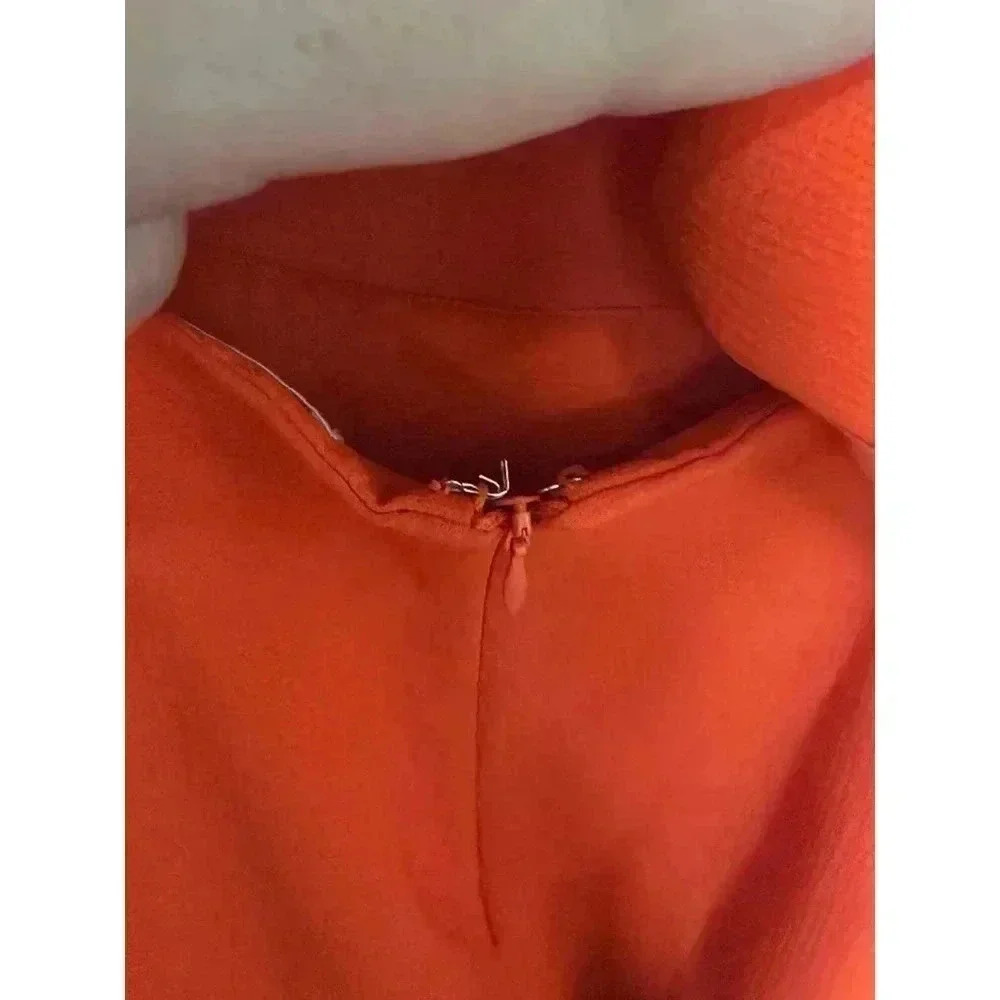 Women's Sugar+LiP2 Jumpsuit, L, orange - Picture 6 of 12